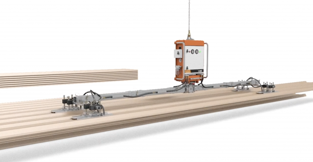 Insulated Wall Panel Vacuum Lifting Polyplas