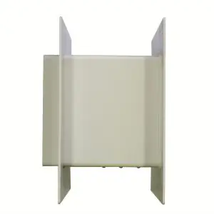 Alternative view of Relief Port - Polyplas - 3 Internal Flaps and Backing Collar