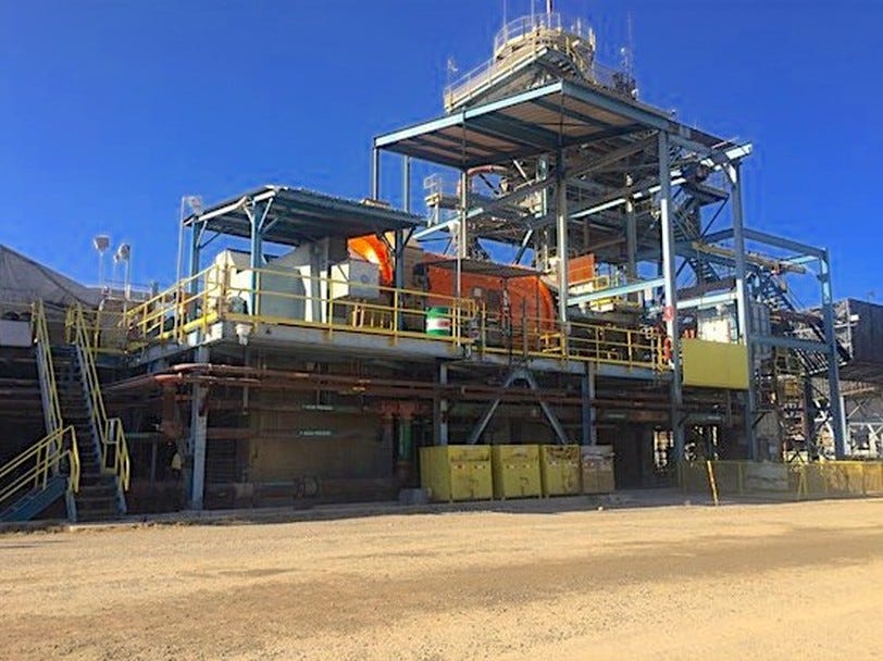 above ground mining processing plant foundations